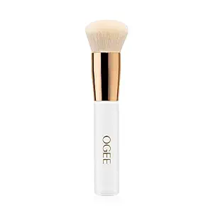 Ogee Blender Brush - Ultra-Soft Foundation Brush with Vegan Bristles | Professional Quality Makeup Brush, Ultra-Soft Foundation Brush with Vegan Bristles for Flawless Makeup Application