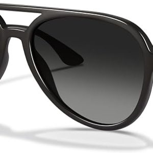 Retro Trendy Polarized Aviator Sunglasses for Women Men | Polarized UV400 Protection Sun Glasses, Tangle Free Aviators Daily Wear, Outdoor, Driving, Travel Beach Essentials