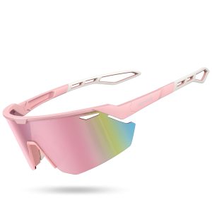 Lamicall 24g Polarized Sports Sunglasses for Men Women - UV400 Protection Sun Glasses for Baseball Running Cycling Fishing
