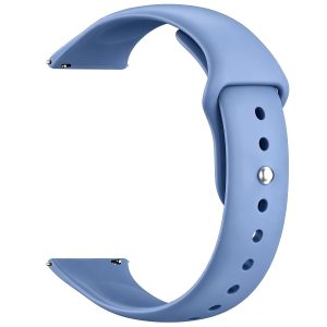Sundara 18mm 19mm 20mm 22mm Silicone Watch Band Compatible with Garmin/ID205L/Galaxy/Huawei/Amazfit/Coros Soft Sports Replacement Wristband unisex