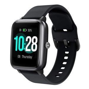 ViCRiOR Bands Compatible with ID205L Smart Watch, 19mm Quick Release Soft Silicone Fadeless Pattern Printed Floral Replacement Band for ID205L, ID205G ID205 ID205U ID205S