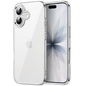 JETech Case for iPhone 17, Anti-Yellowing, Clear | Shockproof Protection, Scratch Resistant Hard PC Back, Durable Transparent TPU Bumper