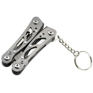 Small Multitool Pliers,Outdoor Pocket Multitools Mini Pliers | Best Gifts for Mens, Boys, Birthdays, Christmas, Friends, 15 In 1 Stainless Steel Accessible Tools(Grey)