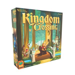 Kingdom Crossing Board Game - Route & Engine Building Strategy Game with Solo Mode, Euro Game for Family Game Night, Ages 14+, 1-4 Players, 45-90 Minute Playtime, Made by Pandasaurus Games