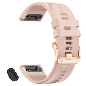 20mm Soft Silicone Watch Band Compatible With Garmin Fenix 8 AMOLED 43mm/Fenix 7S pro sapphire solar/Fenix 6S Pro/Fenix 5S Plus,Women Quickfit Bands for Descent Mk3i 43mm/Mk2s/Approach S70 42mm