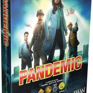 Pandemic Board Game - Cooperative Strategy for Adults & Families, Stop Global Disease Outbreaks, Adult Board Games, Teamwork & Strategy, Fun for Adults, 2-4 Players Ages 8+, 45-60 Minute Playtime | For team play, cure diseases before time runs out, Rewards planning and communication, Deep strategy with strong replay