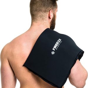 FreezeSleeve Flat Pak | 12" x 17" Extra Large Reusable Gel Ice Pack for Hot and Cold Therapy | Soft Flexible Cooling Pad for Back Hip Leg Injuries and Pain Relief | Cold Compress for Injury Recovery