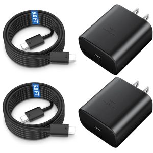 45W USB C Super Fast Charger, Type C Charger Fast Charging Android Phone Charger with 6.6ft Cable Cord for Samsung Galaxy S26 Ultra/S26/S26+/S25 Ultra/S25/S24/S23 Ultra/S22 Ultra/S20 Ultra/Note 10
