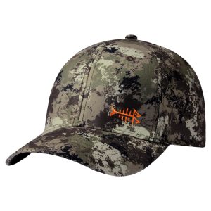 BASSDASH Camo Fishing Hunting Hat Unisex Adjustable Baseball Cap