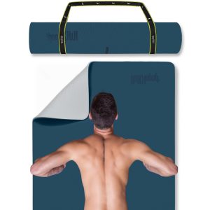 Gogokiwi Extra Wide Yoga Mat for Men Women (72"L x 36"W) Non Slip Fitness & Exercise Mat with Alignment Marks for Yoga, Pilates, Floor Workouts