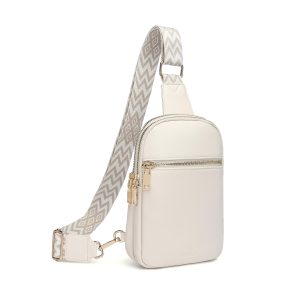 DIOMO Anti Theft Small Sling Bag for Women Cross Body Bag Trendy, RFID Fanny Packs Vegan Leather for Women Travel Belt Purse