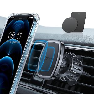 LISEN Magnetic Phone Holder for Car, Car Vent Phone Mount Holder with Ultra 6 Strong Magnets, Magnetic Car Phone Holder Mount Magnet for Car Automobile Cradles, Soporte de Telefono para carro