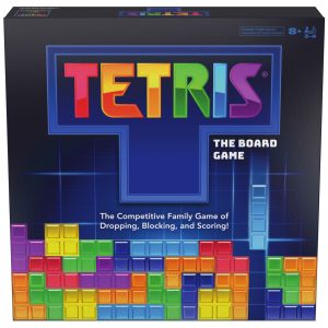 Spin Master Games Tetris: The Board Game | Head-to-Head Tetris Challenge, Drop Tetriminos into Grids to Make Lines & Block Opponents, For 2-4 Players, Ages 8 & Up