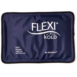 FlexiKold Gel Soft Flexible Ice Packs for Injuries - Reusable Freezer Cold Pack, Cold Compress & Cooling Gel Pad for Face, Shoulder, Hip, Leg, Arm, Ankle & Foot Injury - Medium - 7.5” x 11”