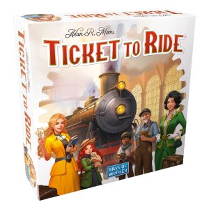 Asmodee Ticket to Ride Board Game (2025 Refresh) - A Cross-Country Train Adventure for Friends and Family, Strategy Game for Kids & Adults, Ages 8+, 2-5 Players, 30-60 Minute Playtime | A Cross-Country Train Adventure for Friends and Family, Strategy Game for Kids & Adults, Ages 8+, 2-5 Players, 30-60 Mins