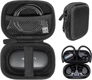 Case for GNMN Active Noise Cancelling Ear Buds Wireless Earbuds 96hrs Playback Bluetooth Headphones (Black)