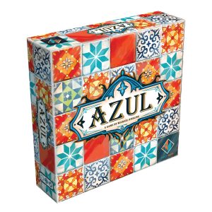 Asmodee Azul Board Game - Mosaic Pattern Placement & Beautiful Art Adult Board Games, Award-Winning Strategy for Adults & Families, Family Fun for Adults, 2-4 Players Ages 8+, 30-45 Minute Playtime | For mosaic fans, draft tiles to build a wall, Award-winning balance of beauty and strategy, Shifting tiles keep games unique